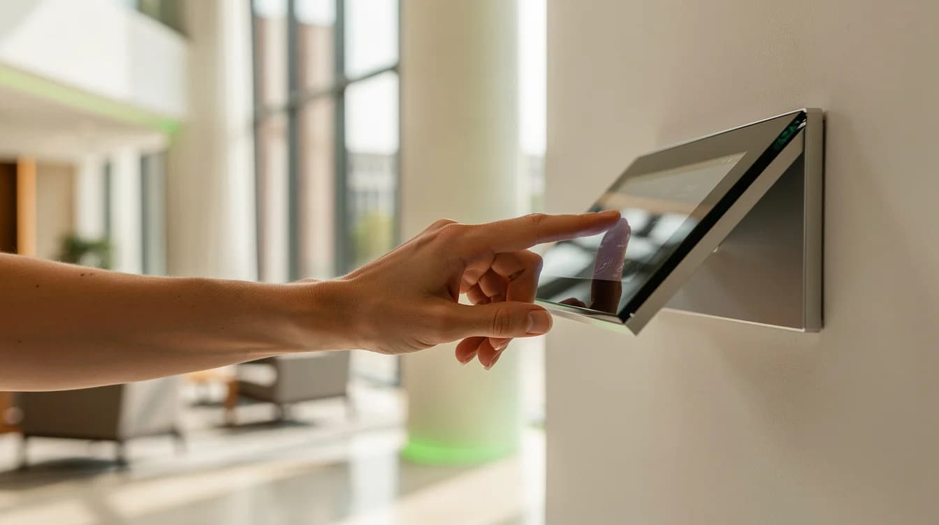 cosy-one platform touch panel